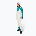 Pantaloni da snowboard Oakley TC Dharma Softshell Bib donna bianco artico