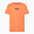 Maglia da ciclismo Oakley Factory Pilot Tee arancione morbida da uomo