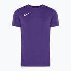 Maglia da calcio Nike Dri-FIT Park VII Jr viola/bianco da bambino