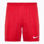 Pantaloncini da calcio Nike Dri-FIT Park III Knit da donna rosso università/bianco