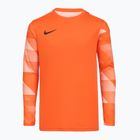 Felpa da calcio Nike Dri-Fit Park IV Goalkeeper arancione di sicurezza/bianco/nero per bambini