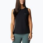 Maglietta da trekking da donna Columbia Sun Trek Tank nero