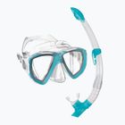 Kit snorkel Mares Combo Trygon aqua/white/clear
