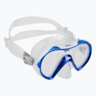 Maschera da snorkeling Mares Vento SC trasparente/blu per bambini