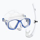 Set per snorkeling per bambini Mares Tapu Jr blue/white/clear