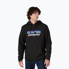 Patagonia P-6 Felpa con logo Uprisal nero