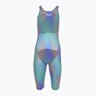 Costume da bagno intero da donna TYR Avictor Luminins Closed Back elec lime
