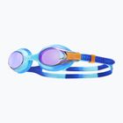 Occhialini da nuoto per bambini TYR Swimple Tie Dye Mirrored blu / multi