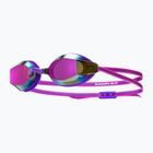 Occhiali da nuoto donna TYR Blackops 140 Ev Racing Specchiati viola/rosa