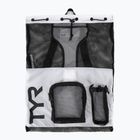 Borsa da nuoto TYR Big Mesh Mummy Bag 40 l white