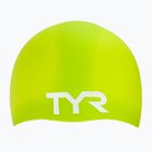 Cuffia da nuoto TYR Wrinkle Free Silicone limelight