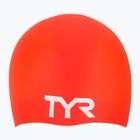 Cuffia da nuoto TYR Wrinkle Free Silicone bright red