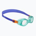 Occhialini da nuoto per bambini TYR Aqua Blaze green/orange