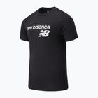 Maglietta New Balance Classic Core Logo da uomo, nero