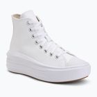 Sneakers da donna Converse Chuck Taylor All Star Move Platform Leather white