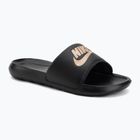 Ciabatte da donna Nike Victori One Slide black/black/metallic red bronze