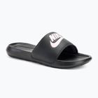 Nike Victori One Slide nero/nero/viola infradito da donna