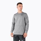 Felpa Nike Therma Crew uomo grigio scuro erica/nero