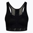 Reggiseno fitness Nike Swoosh UltraBreathe nero/grigio fumo scuro