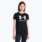 Maglietta Under Armour Rival Logo donna nero/bianco