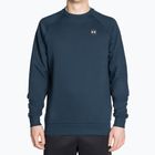 Felpa Under Armour Rival Fleece Crew da uomo blu navy