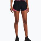 Pantaloncini da allenamento Under Armour Play Up 3.0 donna nero/cerise/cerise