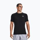 Maglietta da allenamento Under Armour UA Hg Armour Fitted nero/bianco da uomo