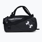 Under Armour Contain Duo Duffle S 40 l borsa da allenamento nero/nero/argento metallico