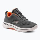 Scarpe da uomo SKECHERS Go Walk Arch Fit Idyllic carbone/bianco/arancio