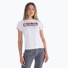 Maglietta da trekking Columbia da donna Sun Trek Graphic bianco/tifone telaio