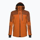 Columbia Snow Slab Black Dot giacca da sci da uomo in rame caldo/rame caldo con bd