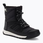 Sorel junior stivali da neve Whitney II Short Lace Wp nero/nero