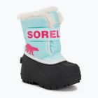 Sorel Snow Commander stivali da neve per bambini ocean surf/cactus rosa