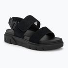 Sandali Timberland donna Greyfield 2 Strap in pelle scamosciata nera