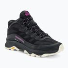 Scarpe da trekking da donna Merrell Moab Speed Mid GTX nero