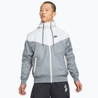 Giacca Nike Sportswear Windrunner uomo grigio fumo/bianco/grigio fumo/nero
