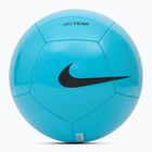 Pallone da calcio Nike Pitch Team calcio dimensioni 5 blu fury / nero