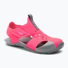 Nike Sunray Protect 2, sandali per bambini, iper rosa/grigio fumo/fuchsia glow