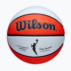 Wilson WNBA serie autentica all'aperto arancione / bianco basket bambini dimensioni 5