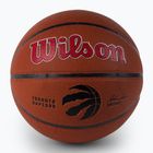 Wilson NBA Team Alliance Toronto Raptors marrone dimensioni 7 basket