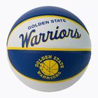 Pallacanestro per bambini Wilson NBA Team Retro Mini Golden State Warriors blu misura 3