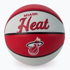 Pallacanestro per bambini Wilson NBA Team Retro Mini Miami Heat rosso taglia 3