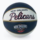 Pallacanestro per bambini Wilson NBA Team Retro Mini New Orleans Pelicans blu taglia 3