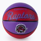 Pallacanestro per bambini Wilson NBA Team Retro Mini Toronto Raptors rosso taglia 3