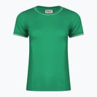 Maglietta Wilson Team Seamless courtside verde da donna