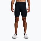 Pantaloncini da corsa Saucony Fortify foderati neri per uomo