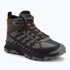 Scarpe da uomo Merrell Speed Eco Mid WP charcoal/tangerine