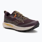 Scarpe da corsa da uomo Saucony Peregrine 15 wine/kodiak