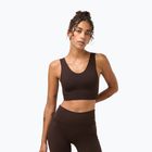 Reggiseno sportivo Sweaty Betty Stamina Seamless Scoop espresso brown