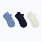 Calze da donna Sweaty Betty Lightweight Trainer 3 pary fadedblue frenchnavy crea